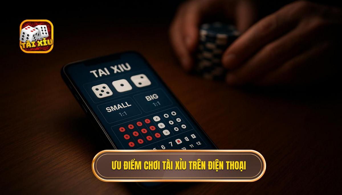 Phân tích ưu điểm vượt trội của việc chơi tài xỉu trên điện thoại