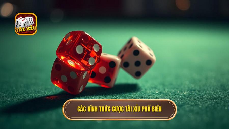 Các hình thức cược phổ biến trong tài xỉu ăn tiền