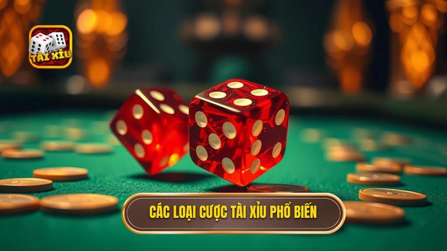 Các loại hình cược phổ biến trong tài xỉu casino