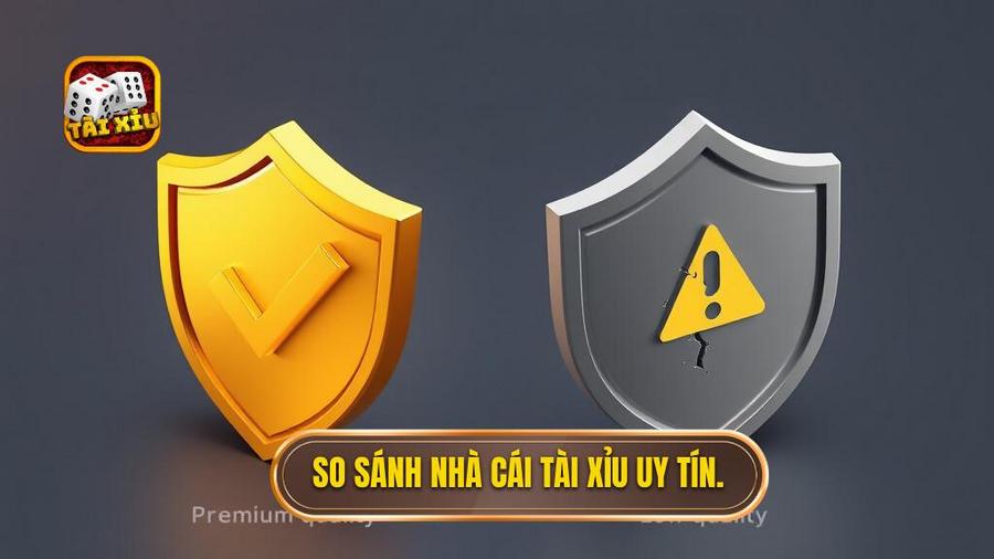 Bảng so sánh các tiêu chí của nhà cái tài xỉu uy tín và nhà cái kém chất lượng