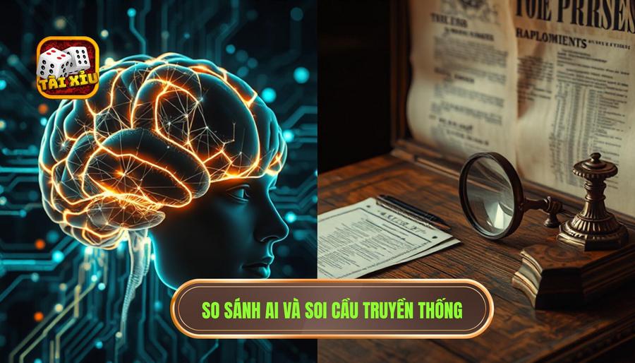 So sánh AI dự đoán tài xỉu và Soi cầu truyền thống